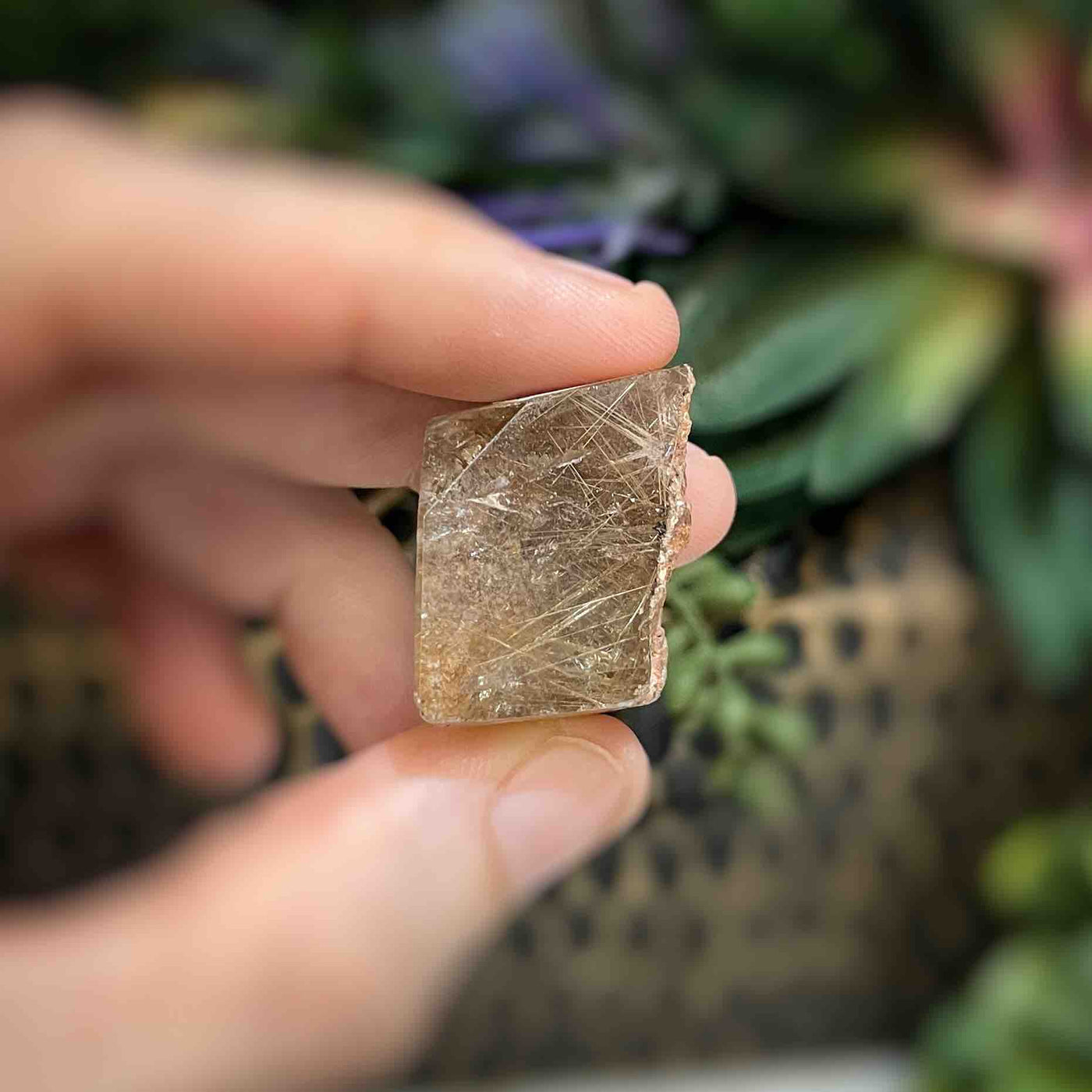 Rutilated Quartz - Freeform - QQ483 - 1"x1.25"