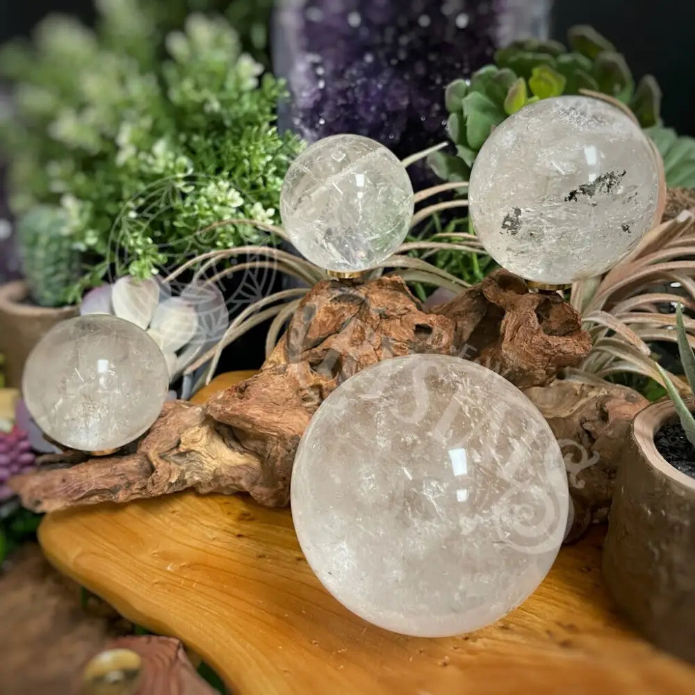 Sphere - Quartz Multi Sizes Crystals Heart