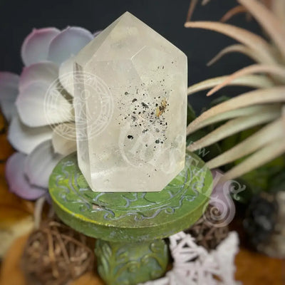 Tower Point Obelisk - Quartz 2.8 3.3 D 2.9 Crystals