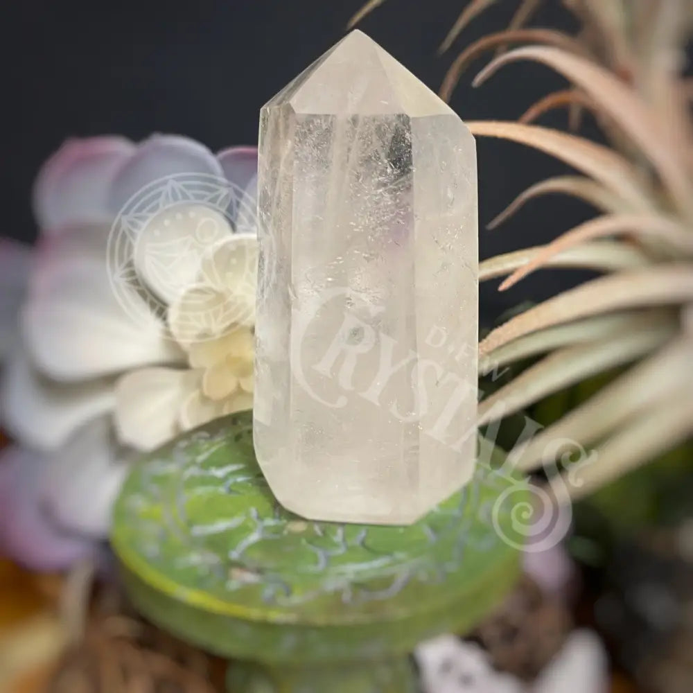 Tower Point Obelisk - Quartz 2.8 3.3 H 3.2 Crystals