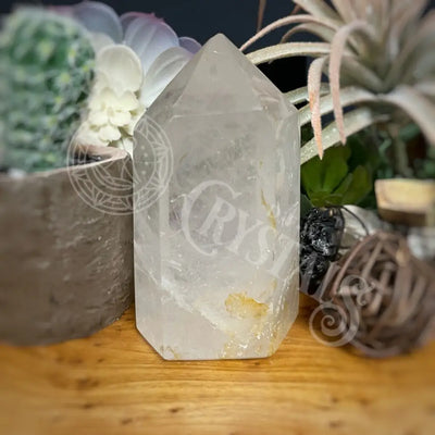 Tower Point Obelisk - Quartz 3.9 4.4 D 4.25 Crystals