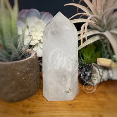 Tower Point Obelisk - Quartz 4.75 5.75 A Crystals