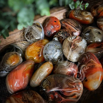 Palm - Sardonyx Crystals