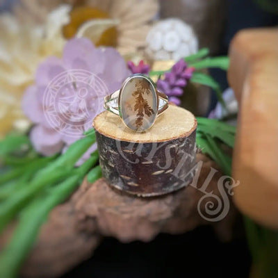 Ring - Scenic Dendritic Agate Multiple Sizes H11 Jewelry