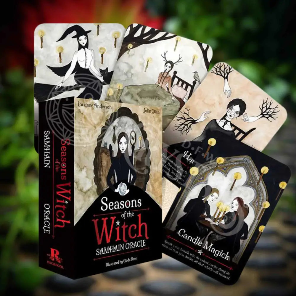 Seasons Of The Witch: Samhain Oracle By Lorriane Anderson Decks -