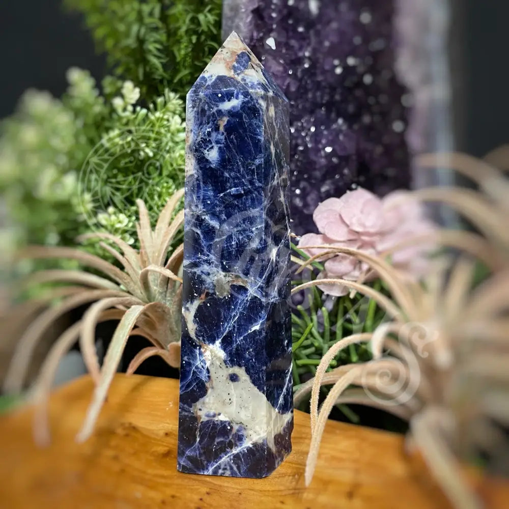 Tower Point Obelisk - Sodalite 6.0 7.9 C 6.7 Crystals