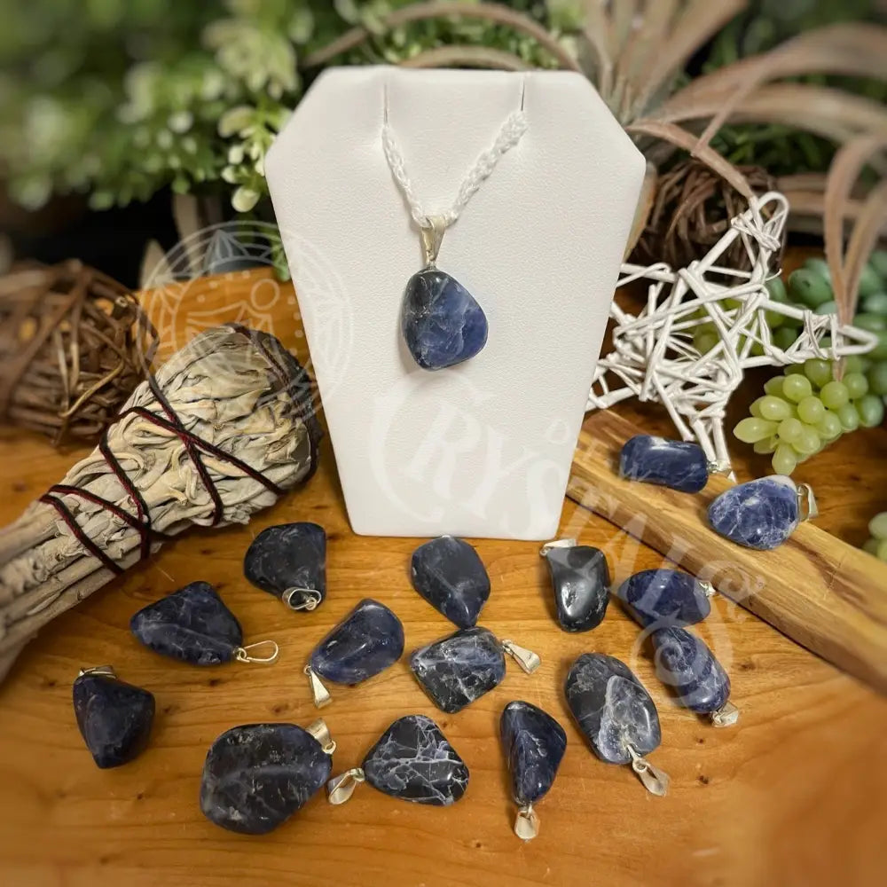 Pendant - Tumbled Stone Sodalite Jewelry