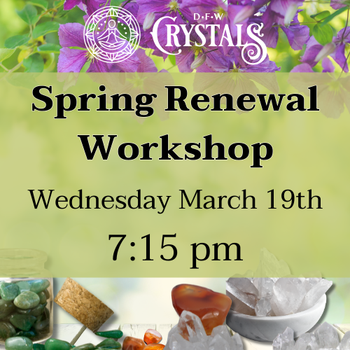 Grow Bloom & Thrive: Spring Renewal Workshop - Mar 19