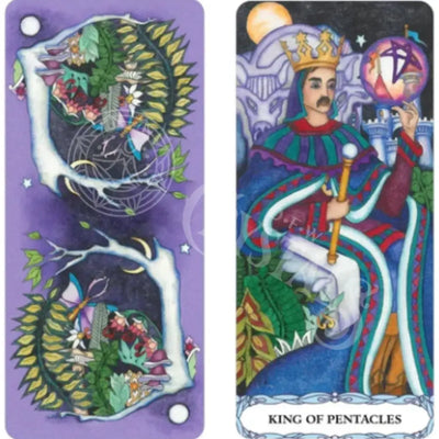 Tarot Of A Moon Garden Borderless Deck & Book Set Decks -