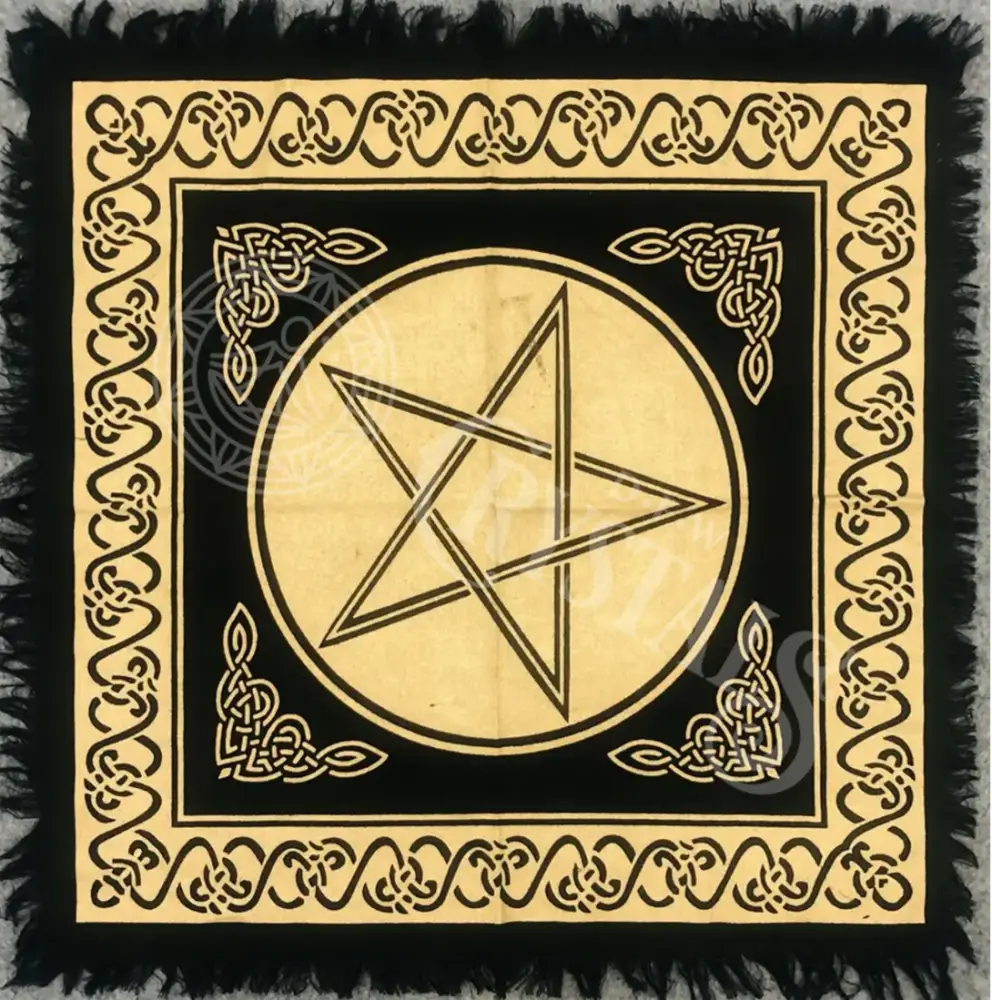 Altar Cloth - Tarot Triple Star 18’ X Meditation Tools