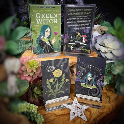 The Secret Oracle Of The Green Witch - 5.25’ X 3.25’ Decks