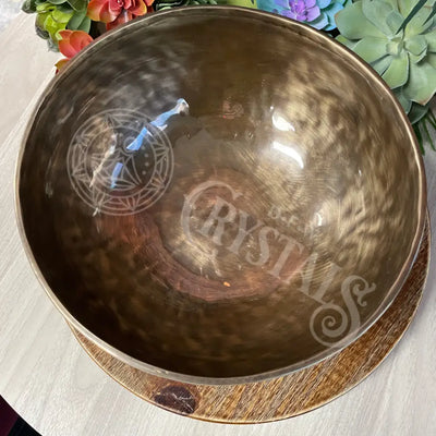 Tibetan Antique Singing Bowl - 9.01