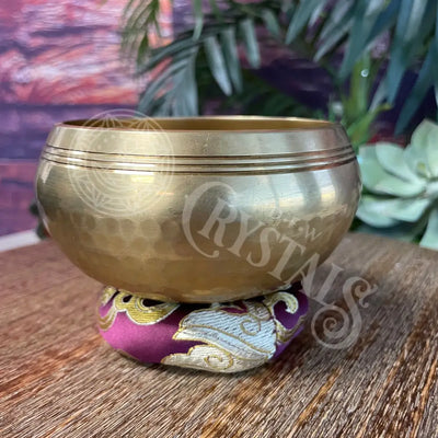 Tibetan Singing Bowl - 4.0 4.5 F D