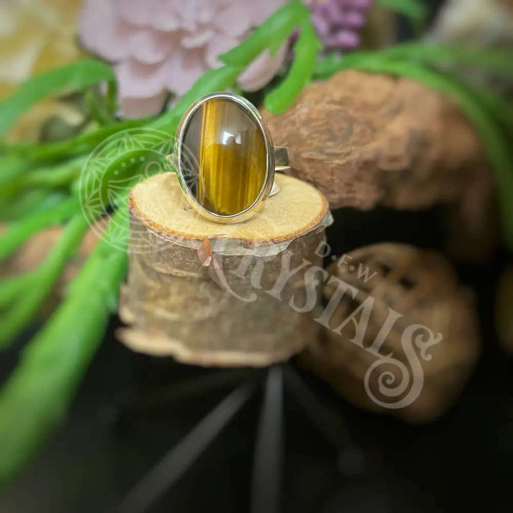 Ring - Tiger Eye Multiple Sizes I11 Jewelry