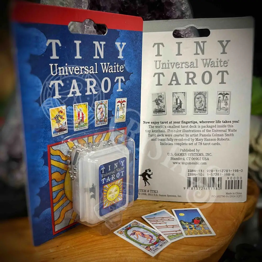 Tiny Tarot Keychain - Universal Waite Decks Oracle