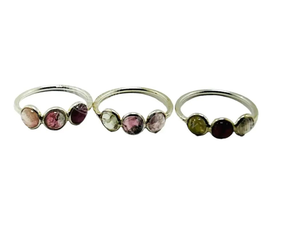 Tourmaline Ring Sterling Silver 925: 6