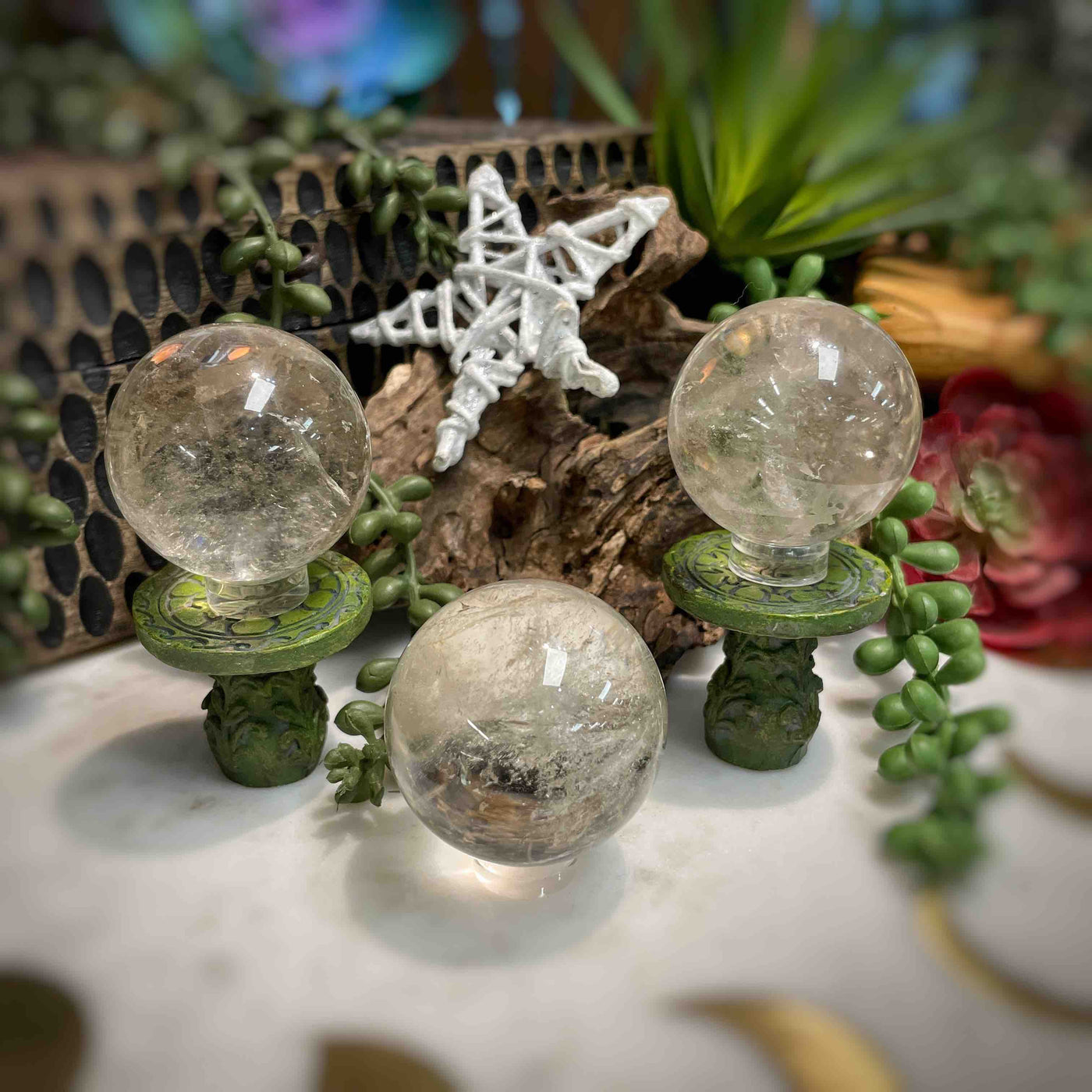 Smoky Quartz - Spheres - Medium - 1.65"