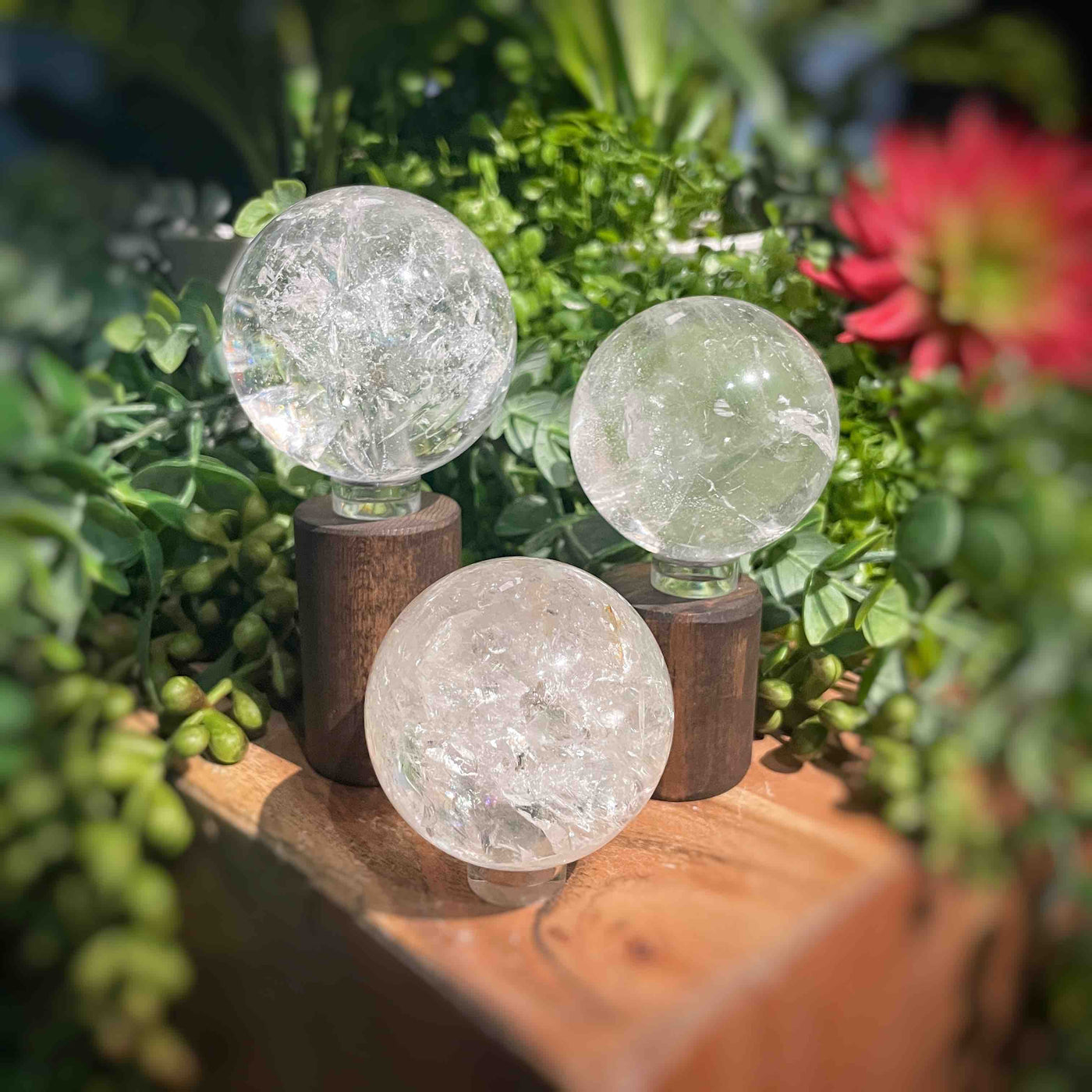 Clear Quartz - Spheres - Medium - 2" - 2.25"