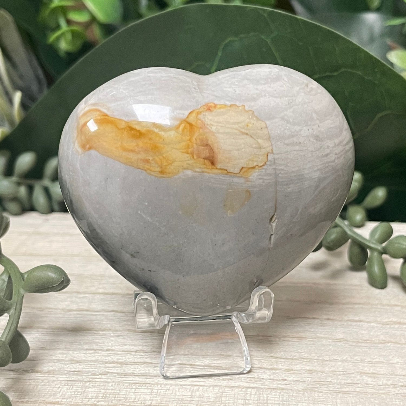 Pollychrome Jasper - Heart