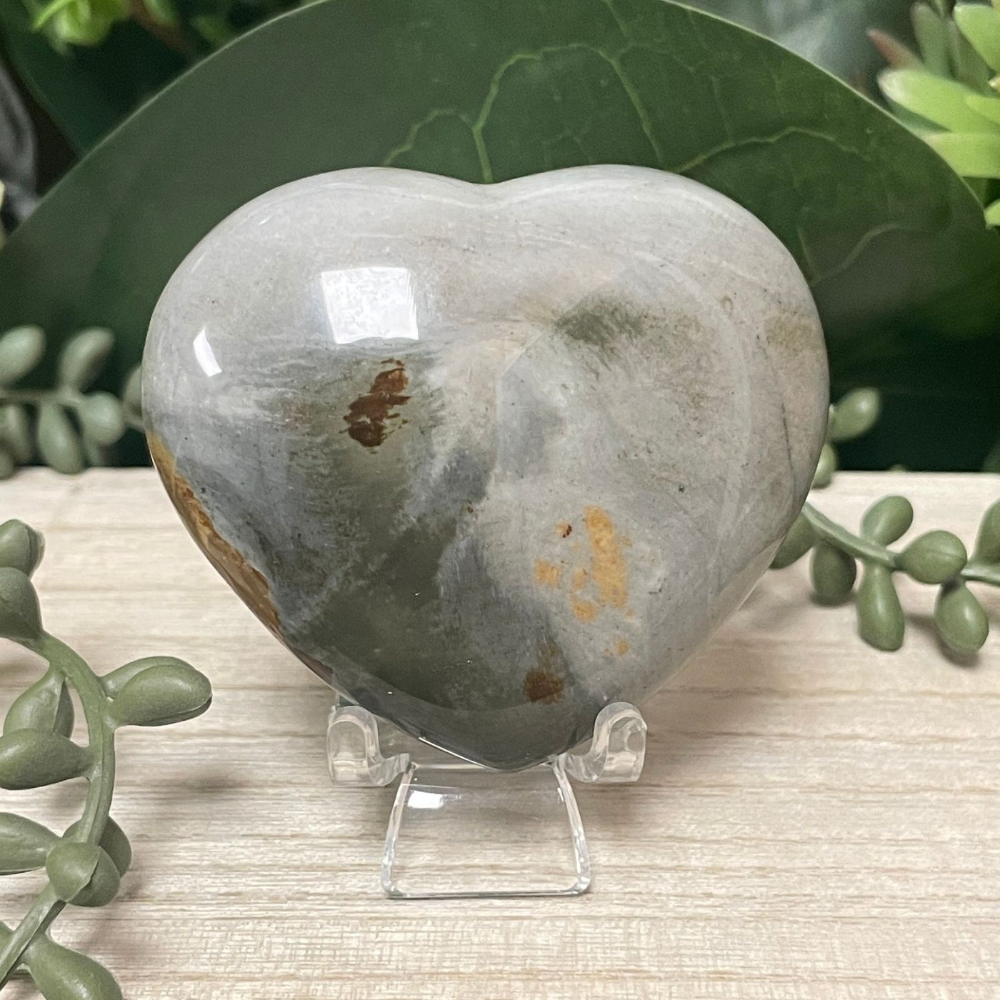 Pollychrome Jasper - Heart