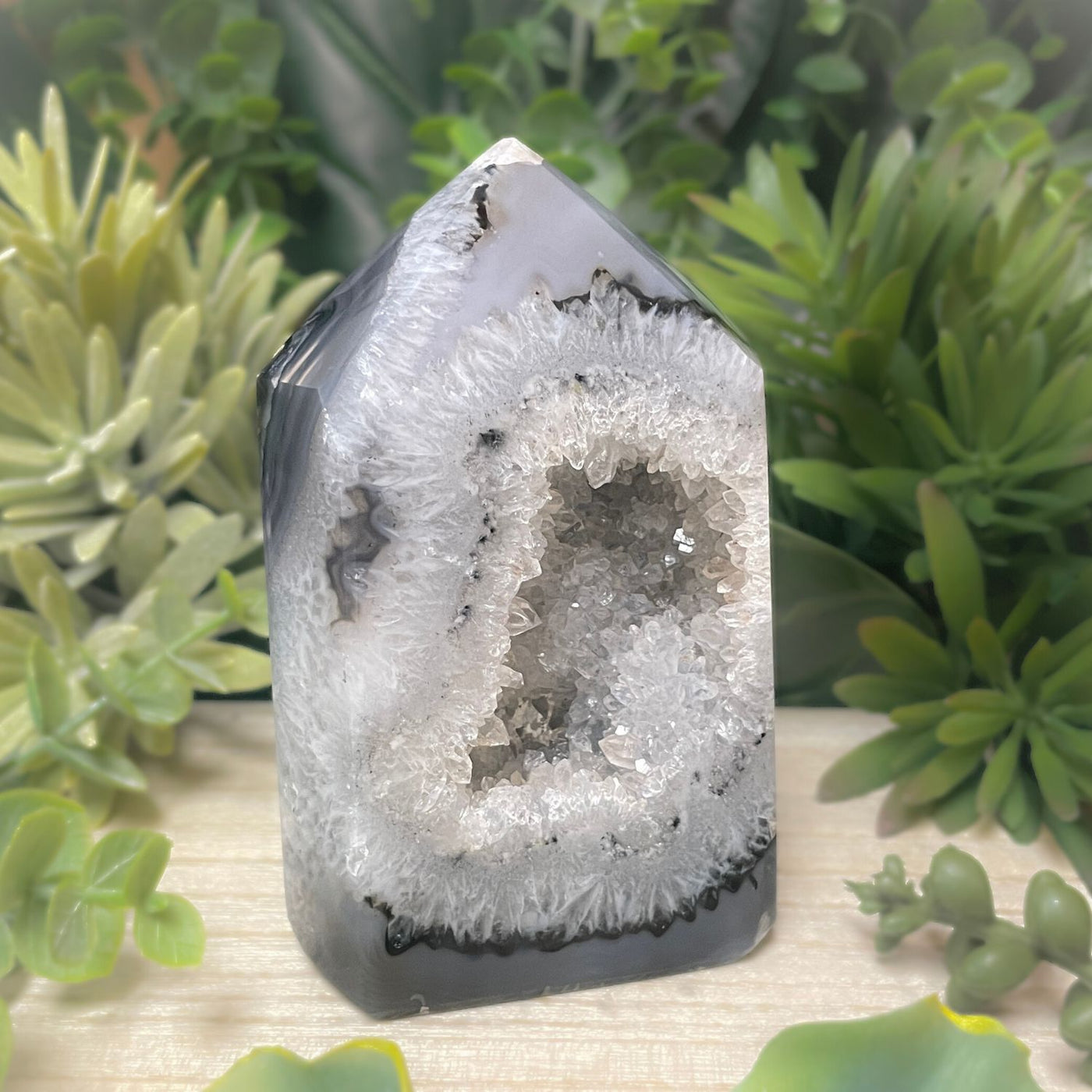 Druzy Agate - Tower