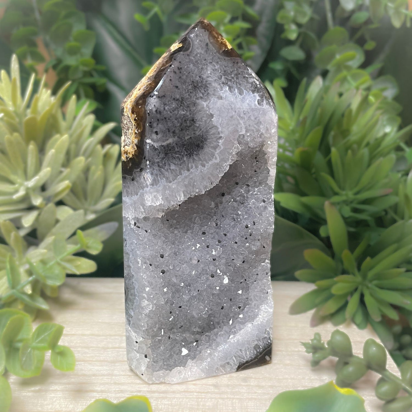 Druzy Agate - Tower