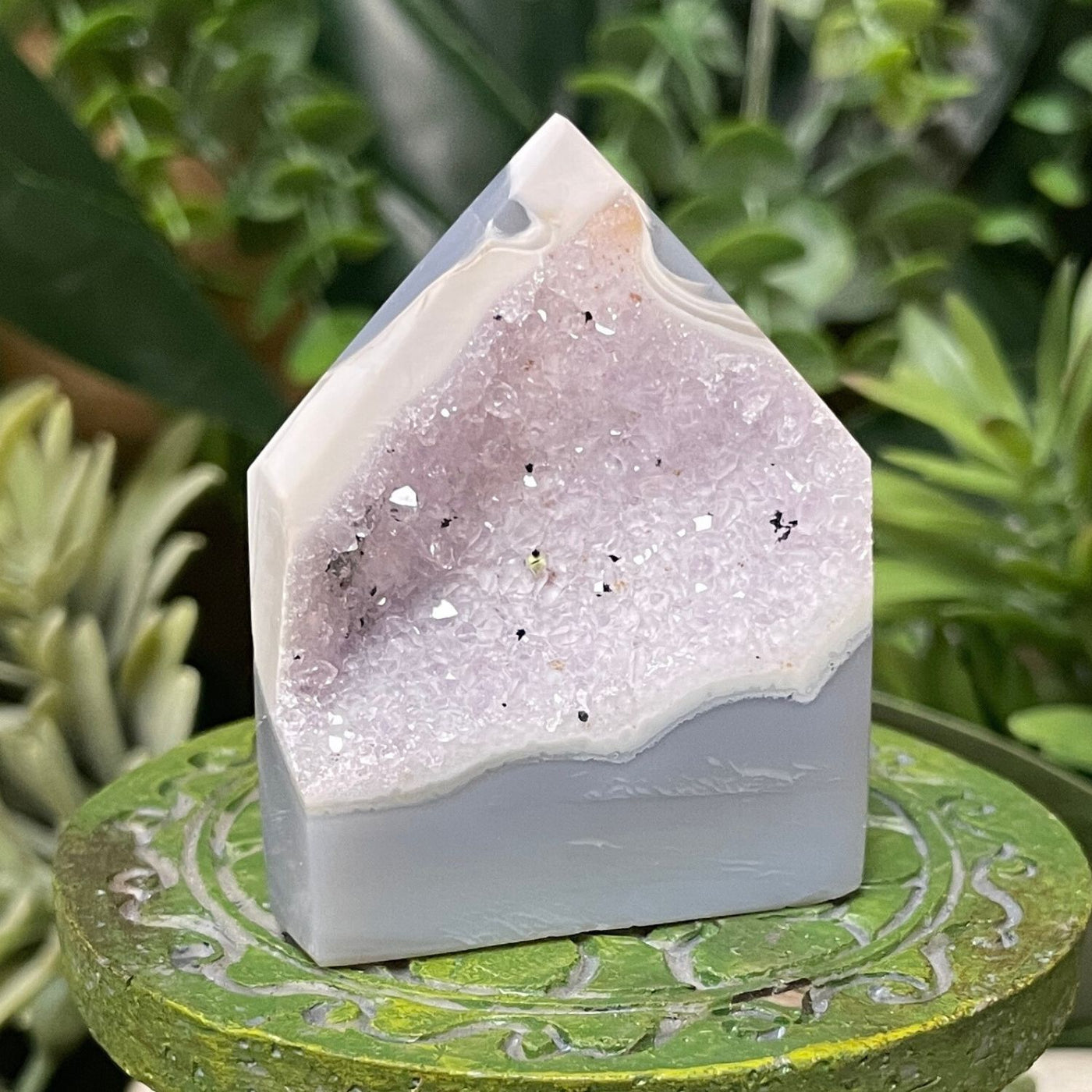 Druzy Agate - Tower