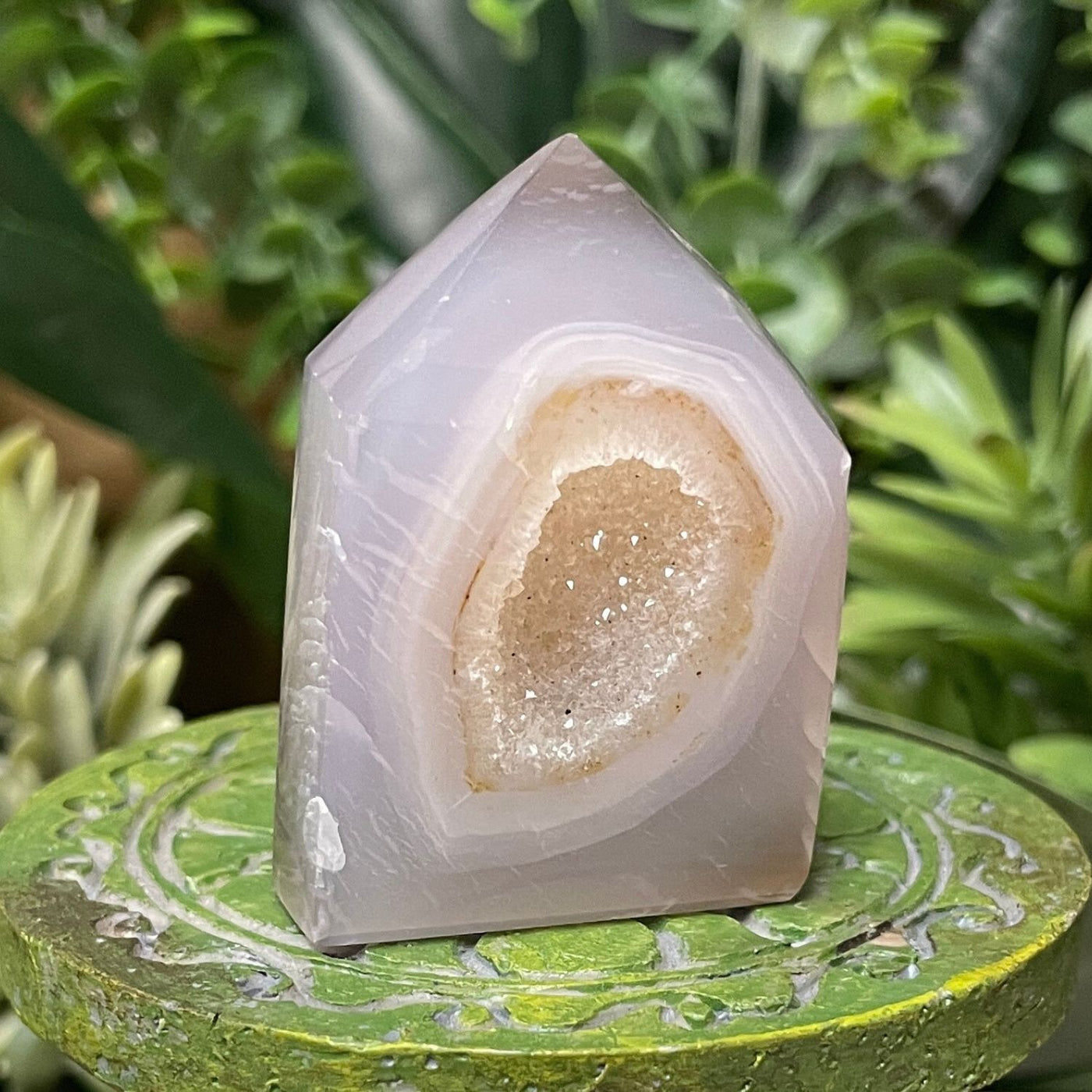Druzy Agate - Tower