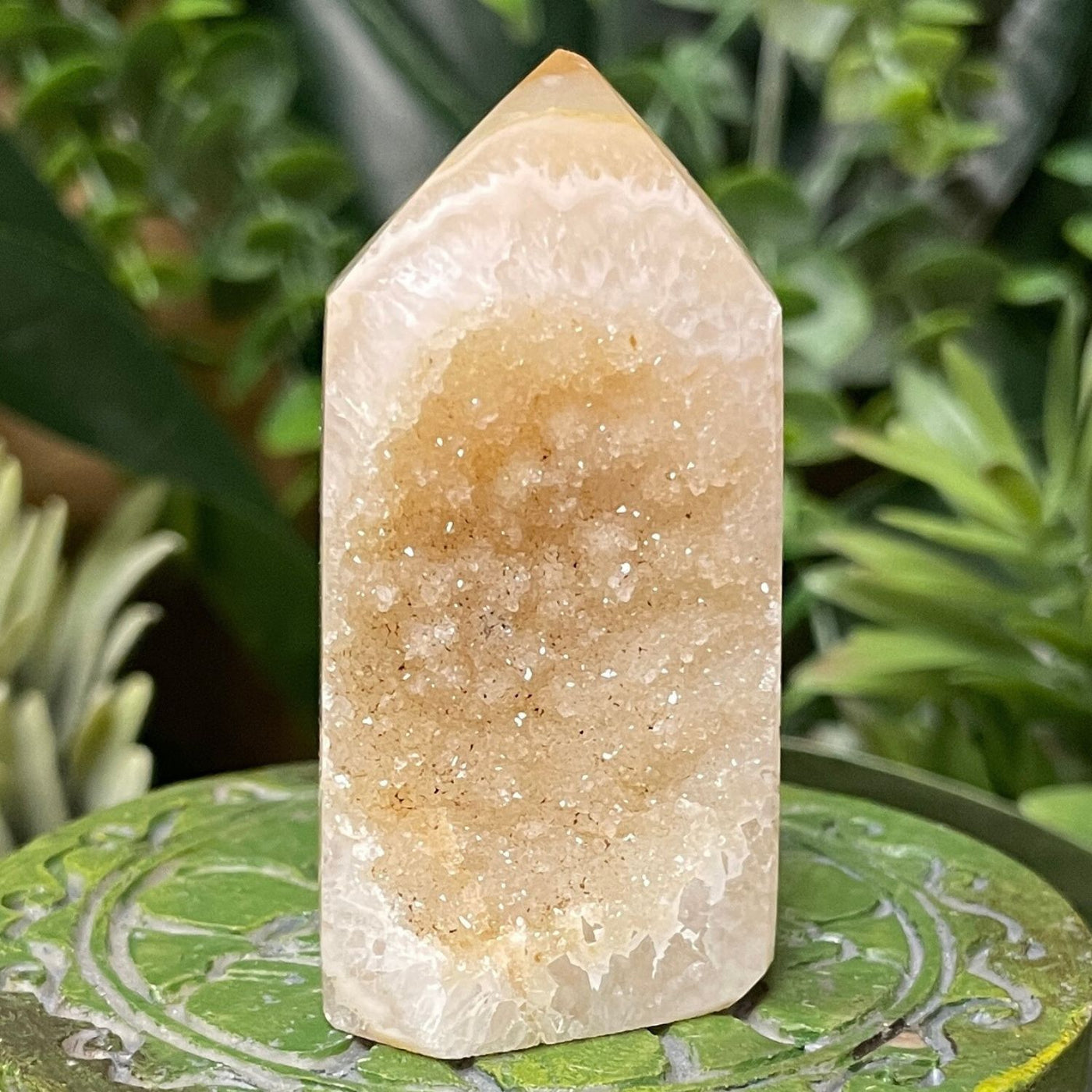 Druzy Agate - Tower