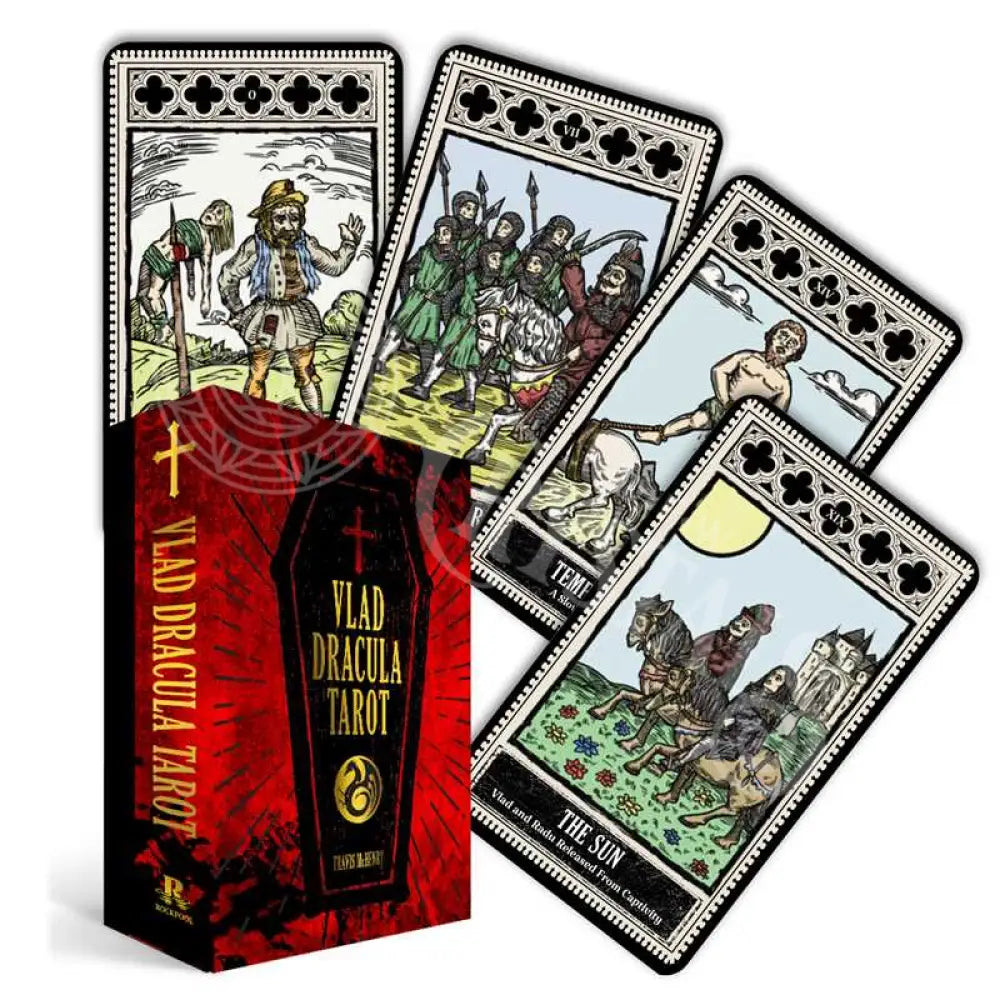 Vlad Dracula Tarot By Travis Mchenry Decks -