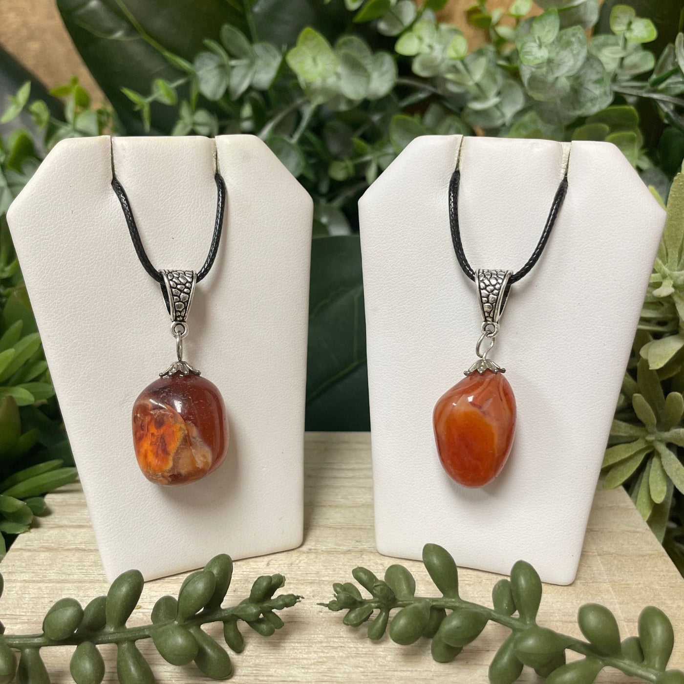 Carnelian - Tumble Pendant