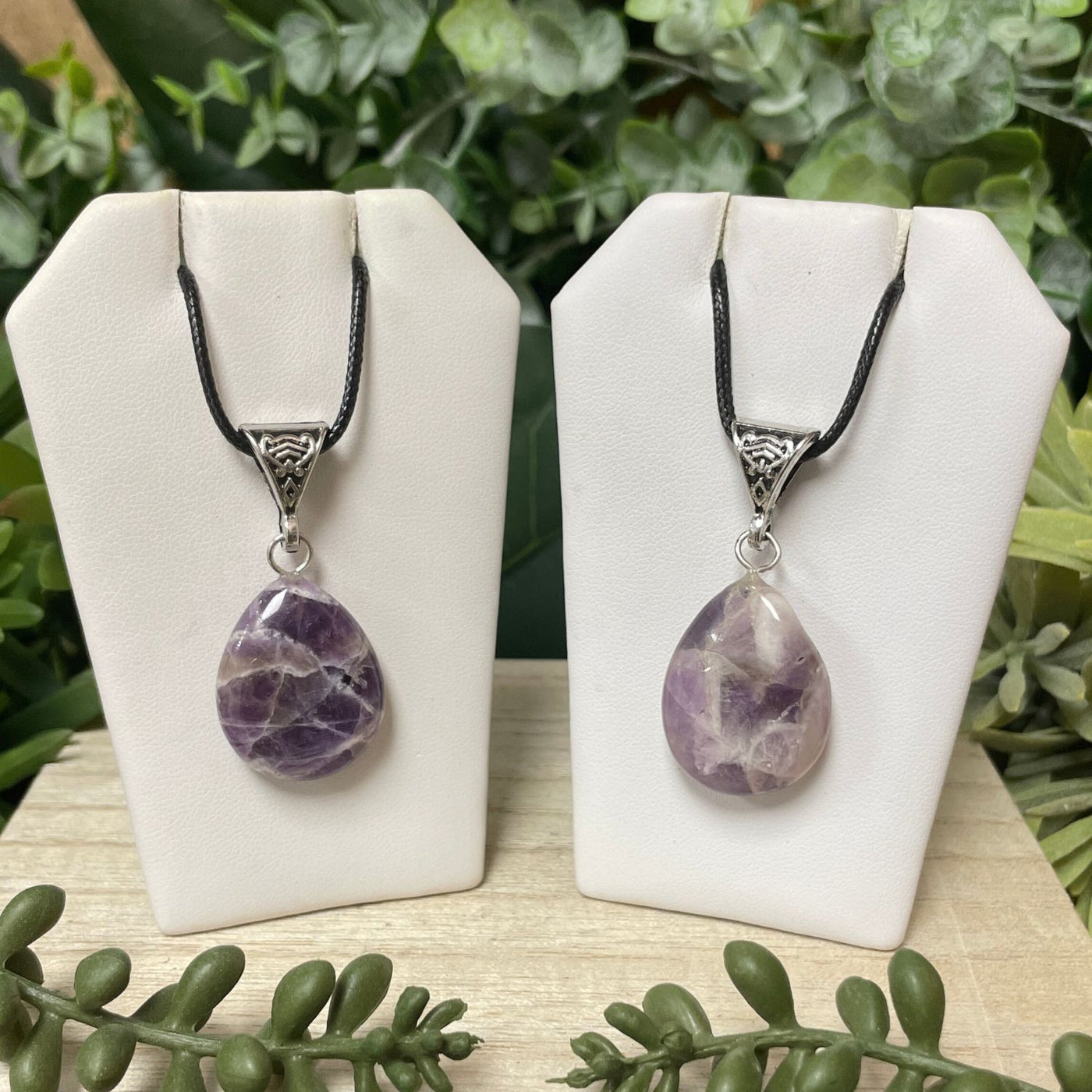 Amethyst - Drop Pendant