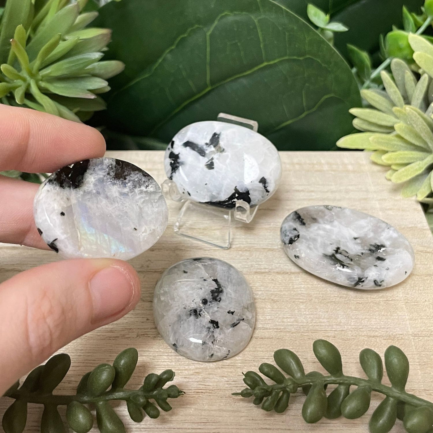 Rainbow Moonstone - Worry Stone