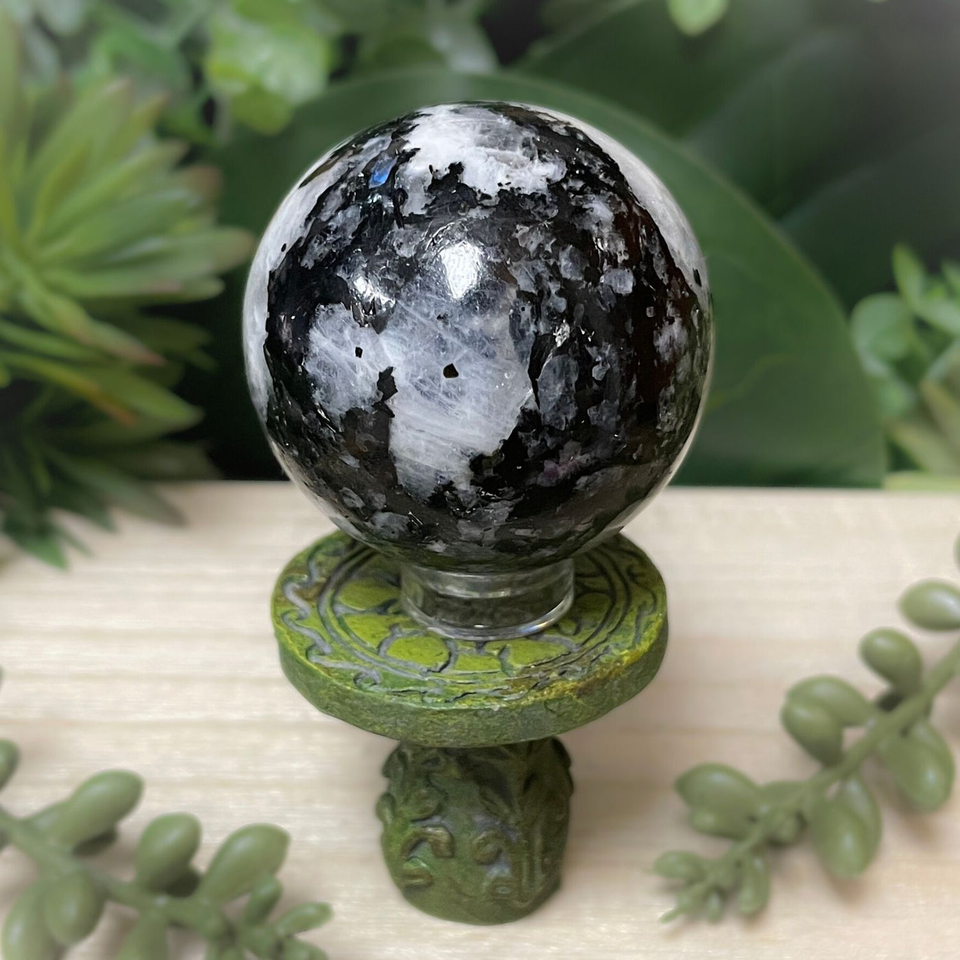Rainbow Moonstone - Sphere