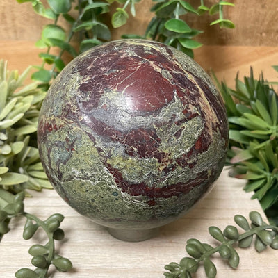 Dragon Blood Jasper - Sphere