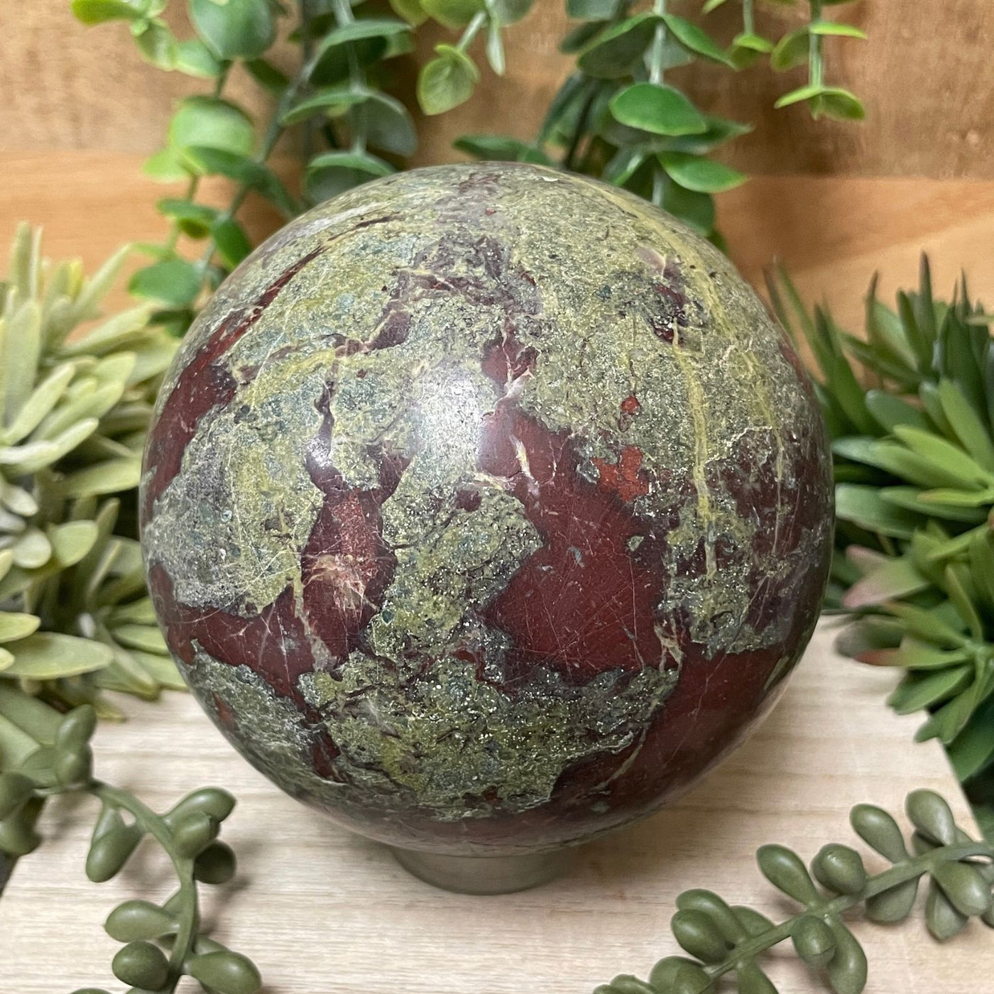 Dragon Blood Jasper - Sphere