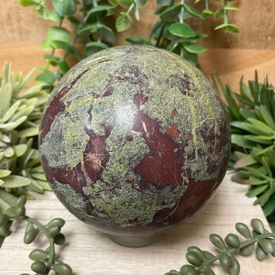 Dragon Blood Jasper - Sphere