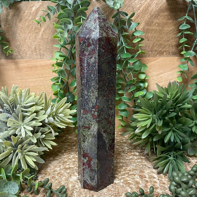Dragon Blood Jasper - Tower