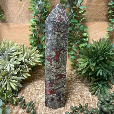 Dragon Blood Jasper - Tower