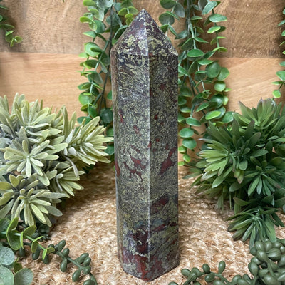 Dragon Blood Jasper - Tower
