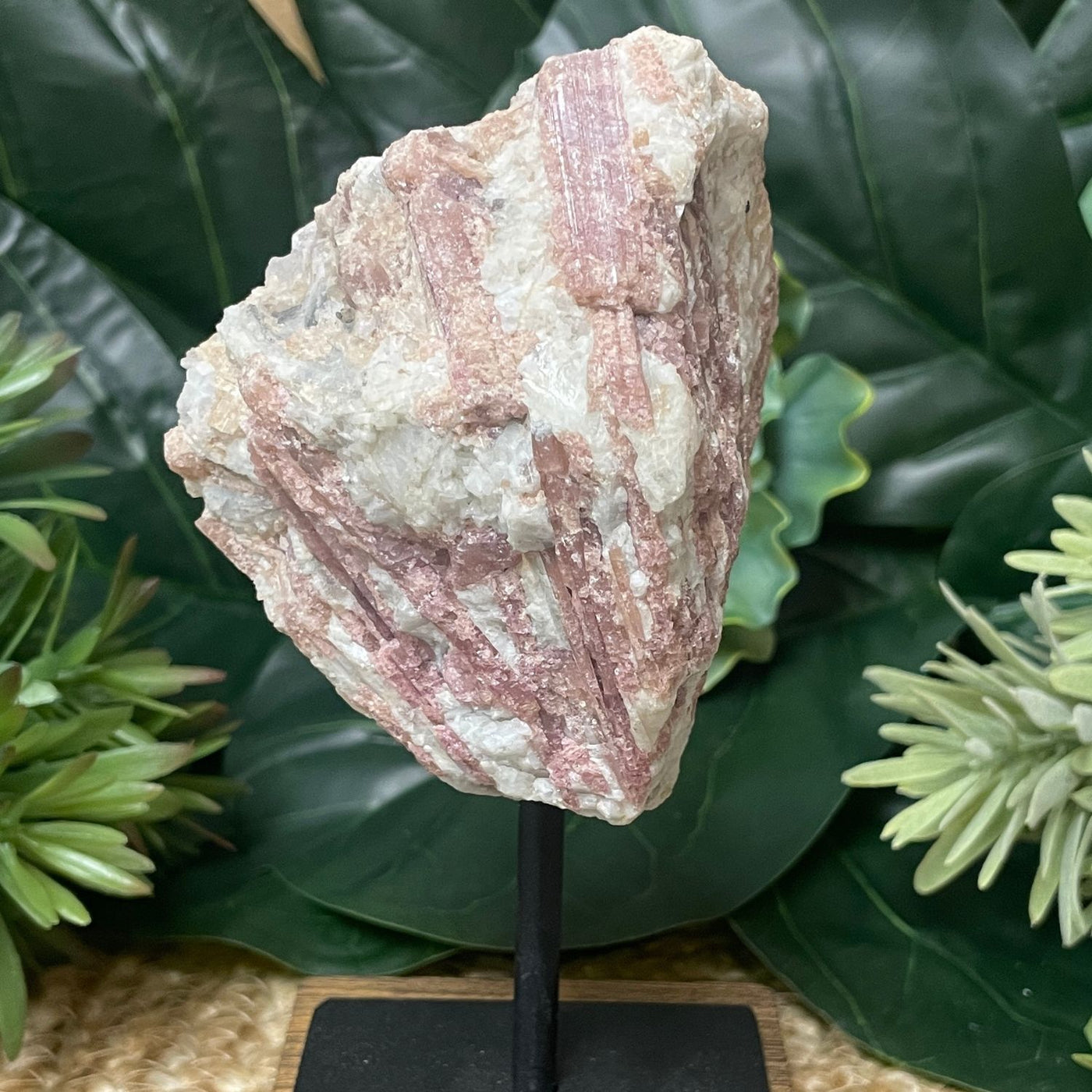Pink Tourmaline - On Stand
