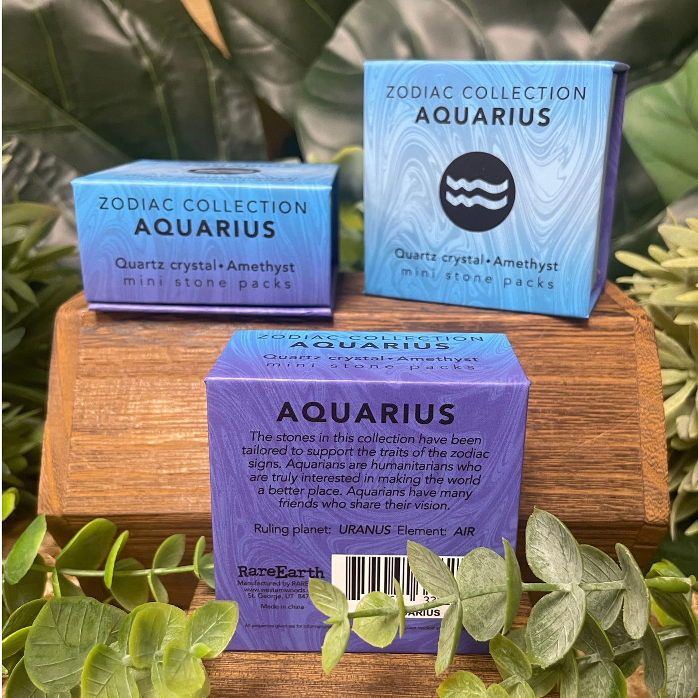 Aquarius - Zodiac Collection Crystal Kit