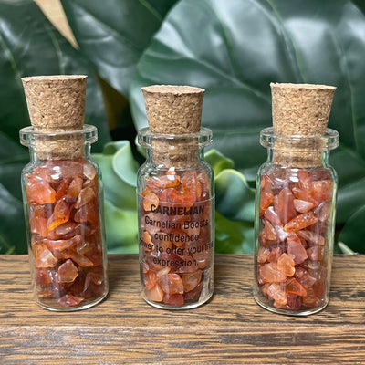 Gemstone Bottle - Carnelian
