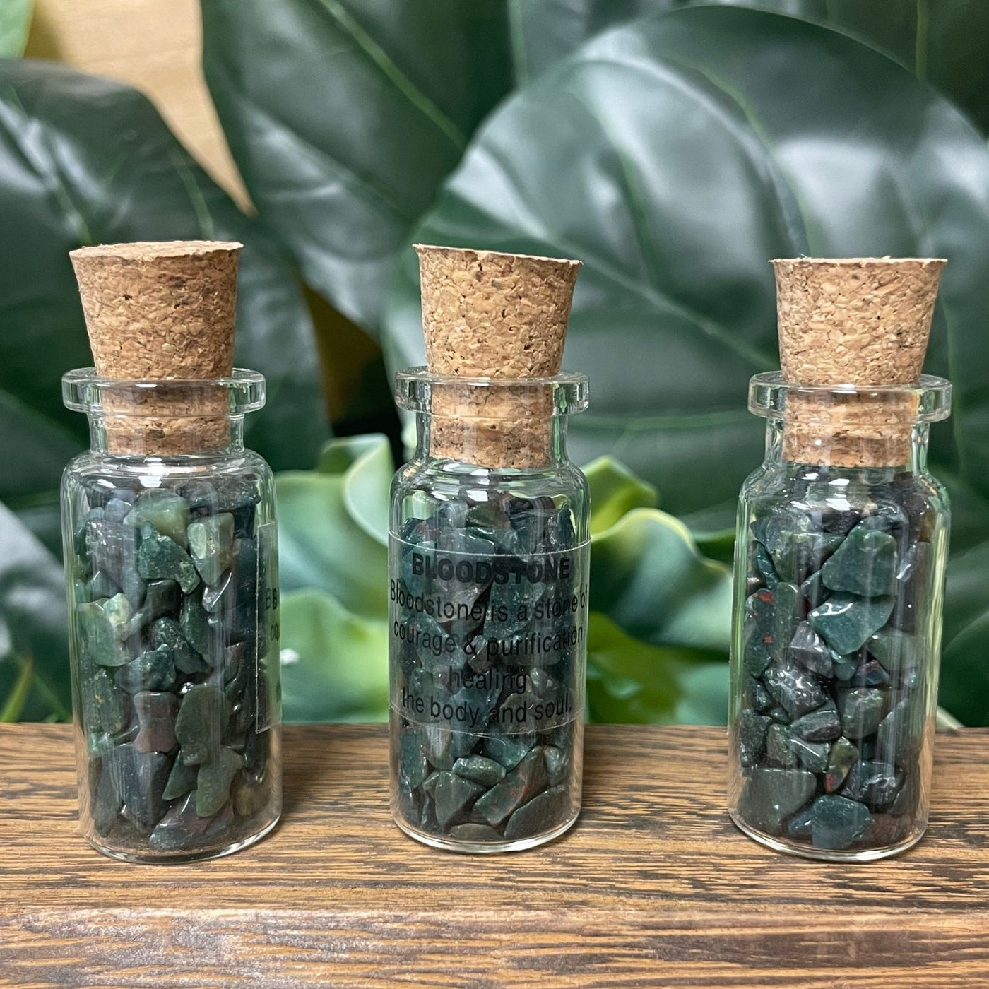 Gemstone Bottle - Bloodstone